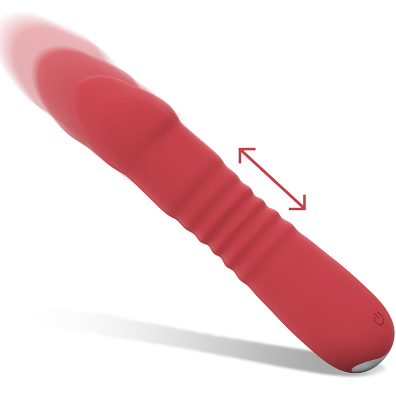 Juni Up & Down 10 Rojo Juguete Sexual Vibrador