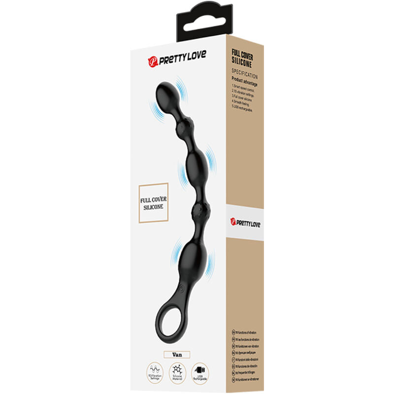 Bolas Anales Van - 10 Vibraciones Silicona