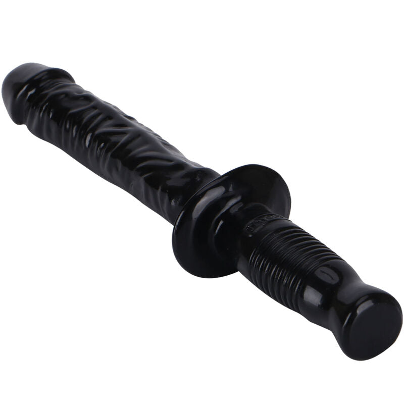 The Manhandler 38cm Black Dildo