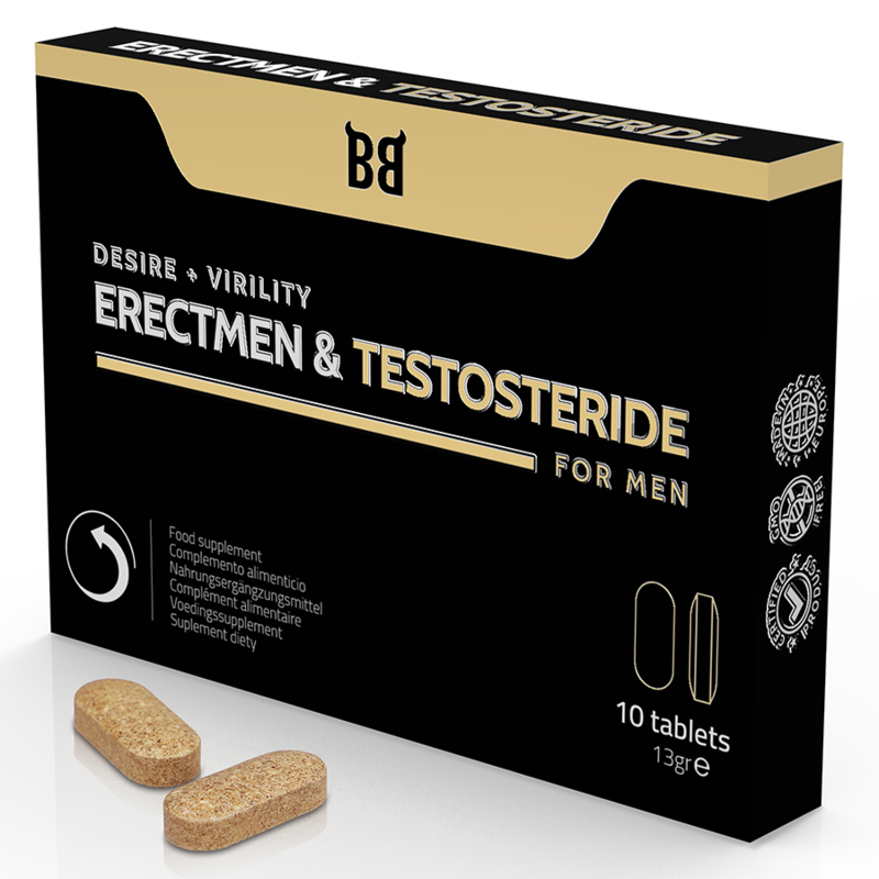 Cápsulas Erectmen & Testosteride (10)
