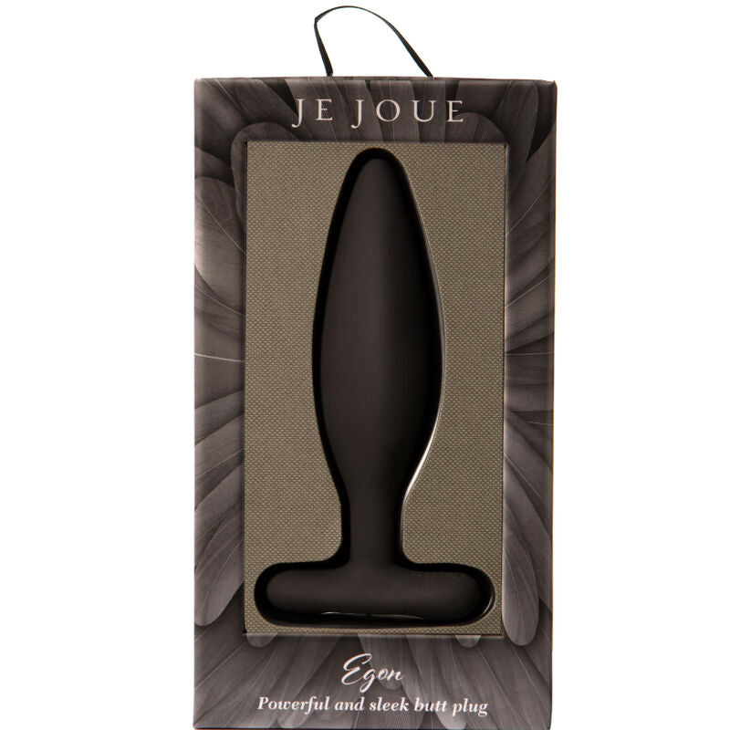 Egon Black Anal Vibrator Plug