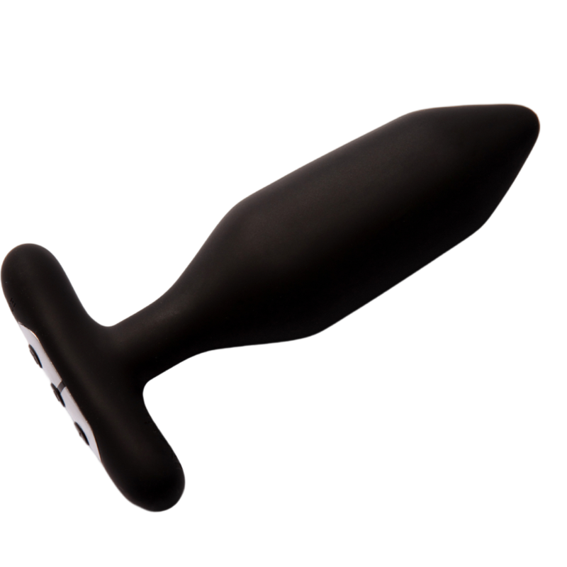 Onyx Black Vibrating Anal Plug