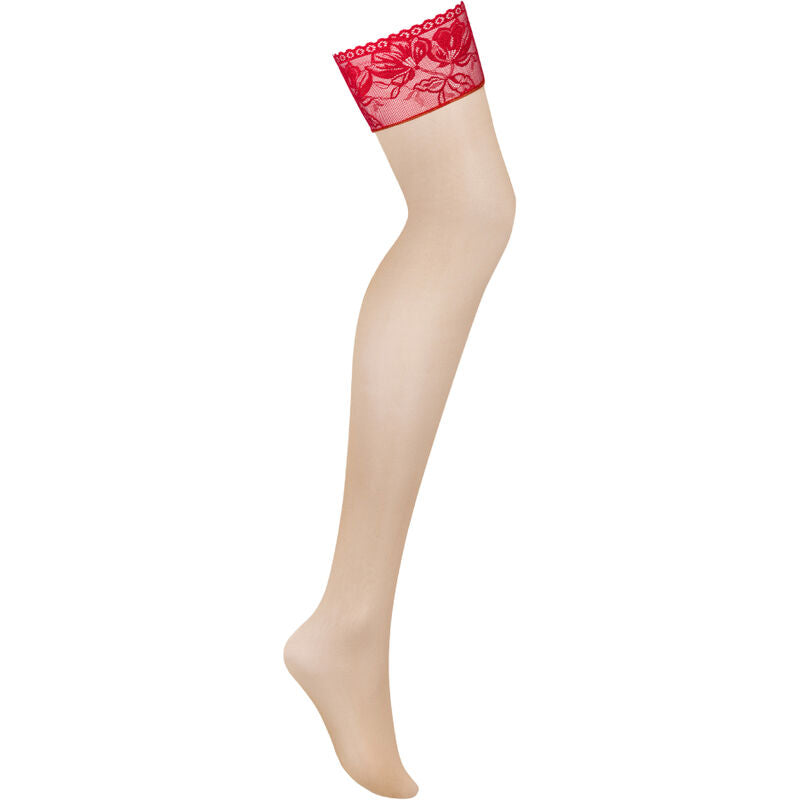 Medias Rojas Lacelove - XS/S