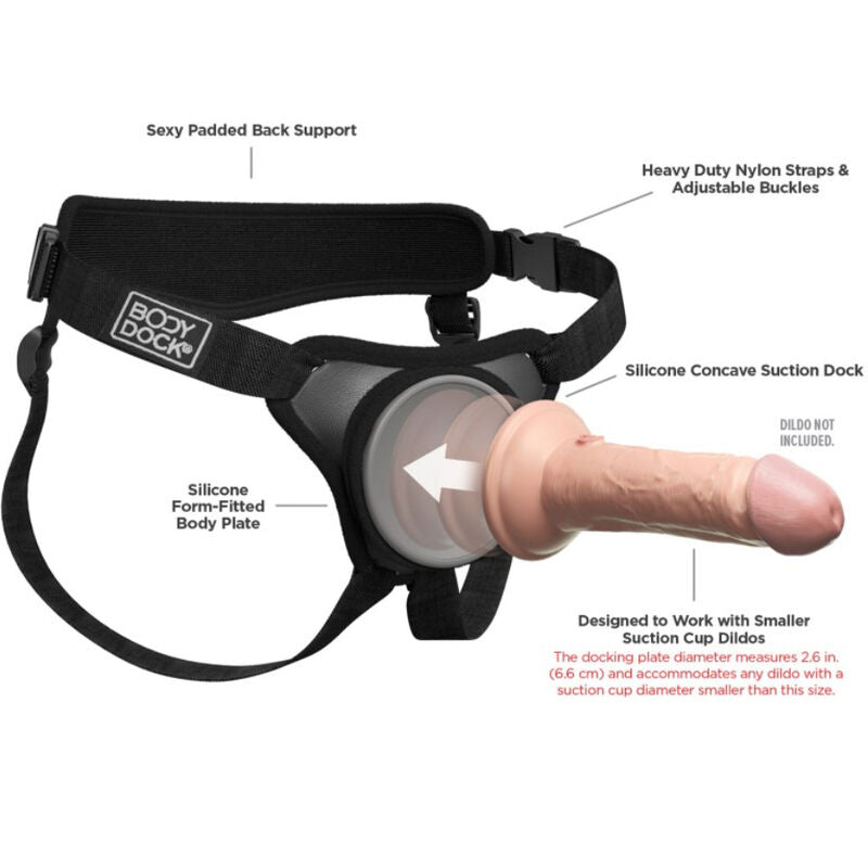 Body Dock Elite Mini Strap-On Harness