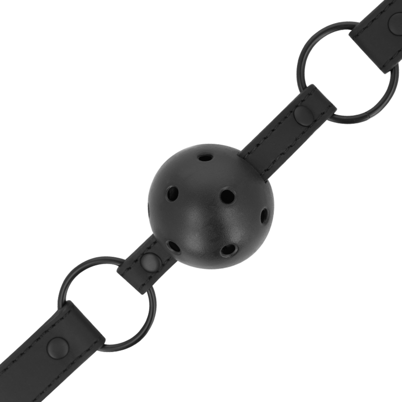 Vegan Leather Ball Gag for Bondage