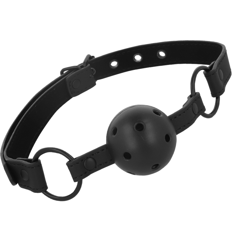Vegan Leather Ball Gag for Bondage