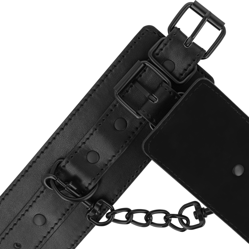 Vegan Leather Fetish Handcuffs