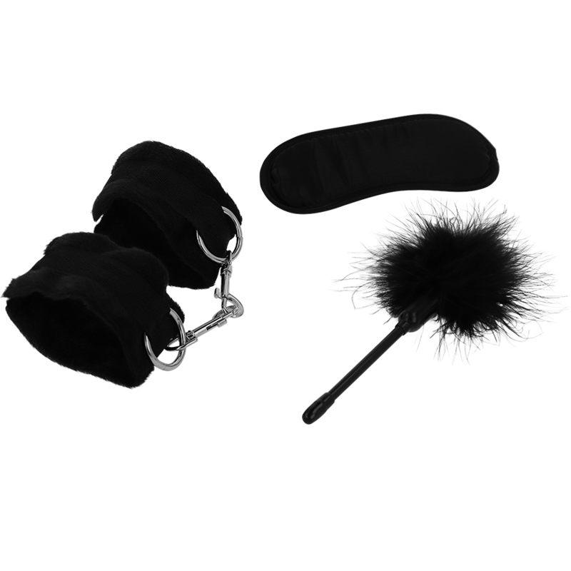 Fetish Playset with Handcuffs & Blindfold