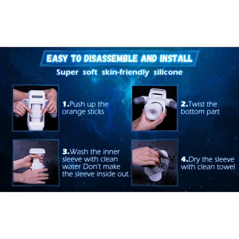 Thrusting Heated Vibrating Masturbator