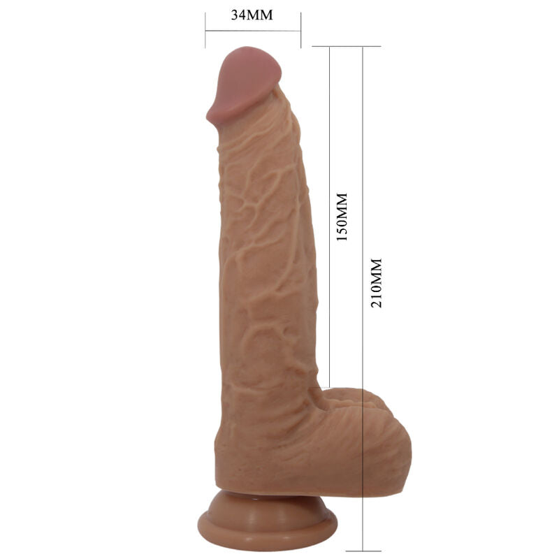 Dildo Vibratório de Silicone Jonathan 21cm