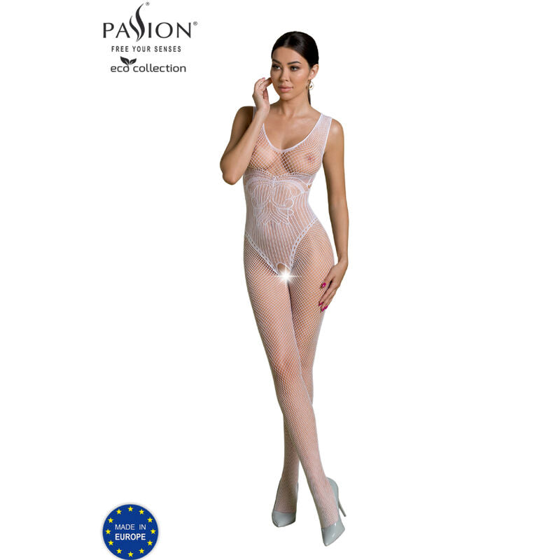 Eco BS003 White Bodystocking