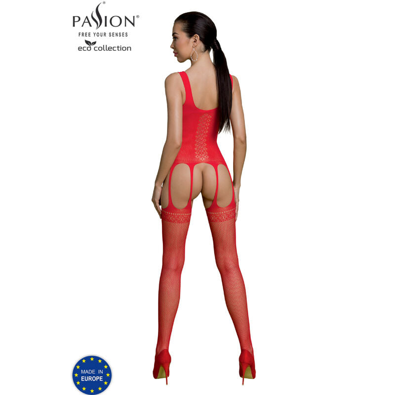 Body de Red Provocativo Eco BS007