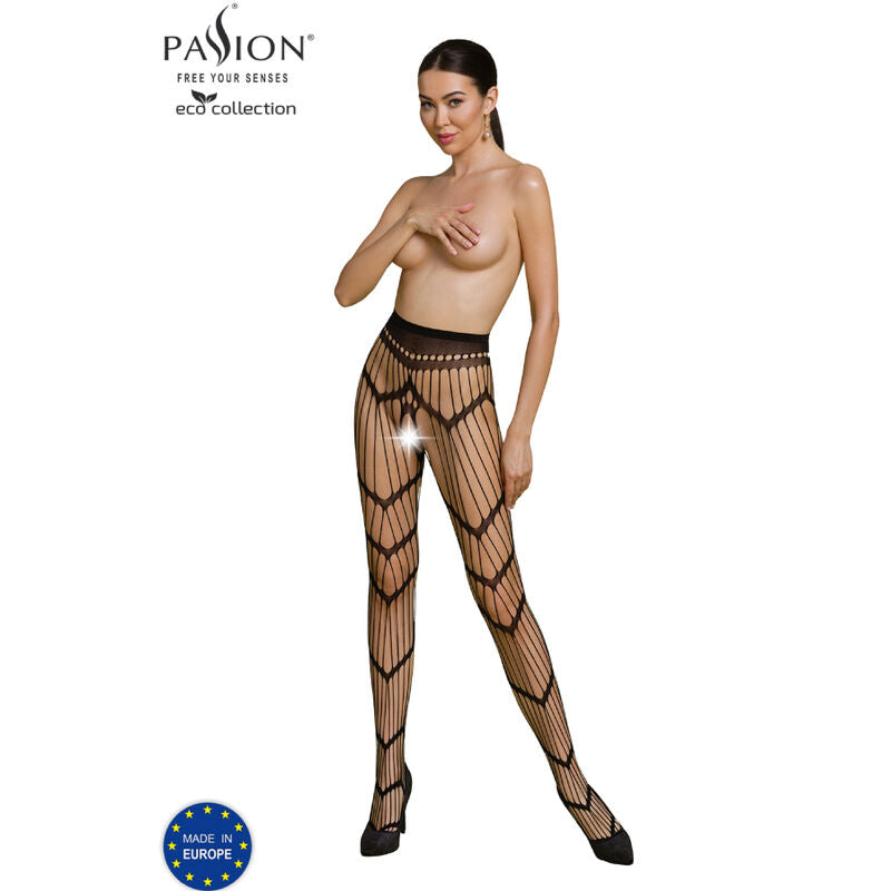 Eco S006 Bodystocking Negro