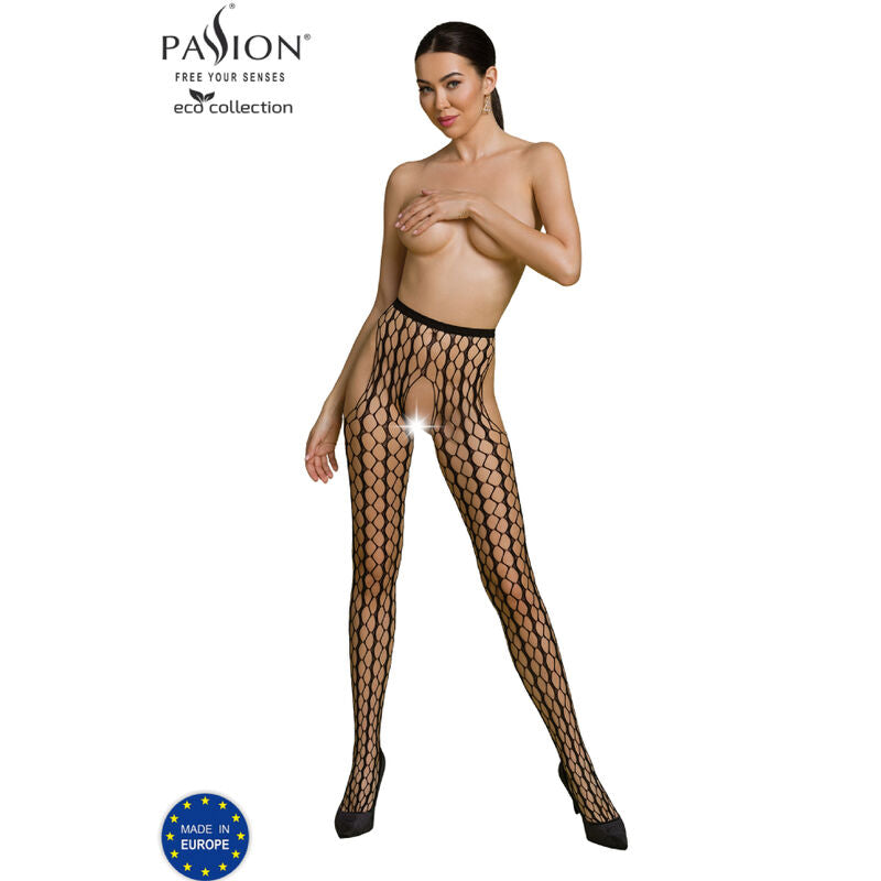 Eco S007 Bodystocking Negro