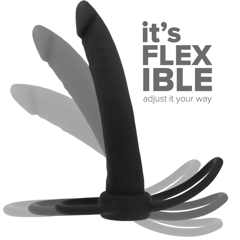 Cobi Onyx 13cm Silicone Anal Dildo with Ring