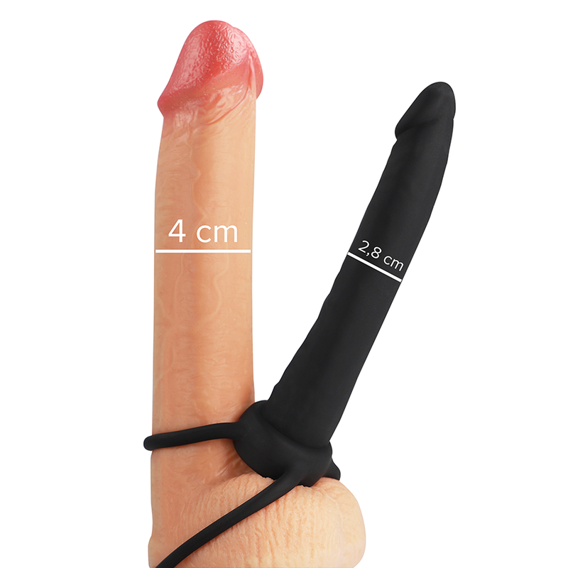 Cobi Onyx 13cm Silicone Anal Dildo with Ring
