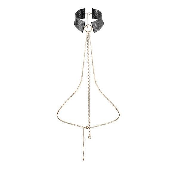 Black Metallic Necklace