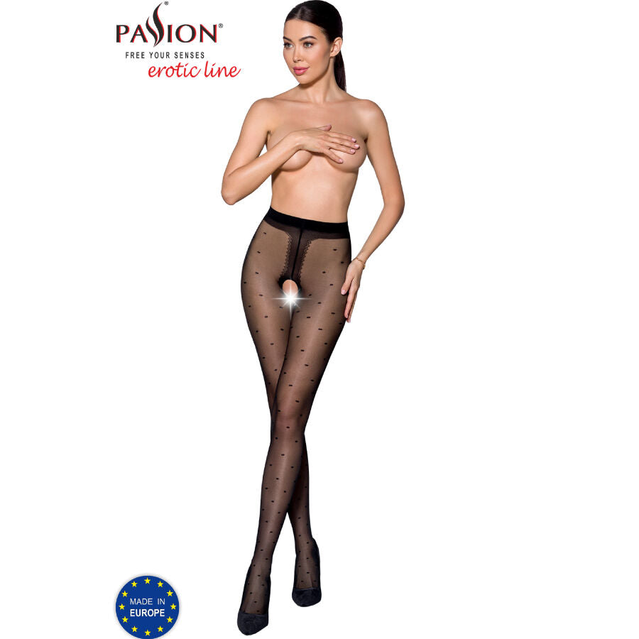 Tiopen 018 Black Semi-Sheer 20 Den Tights