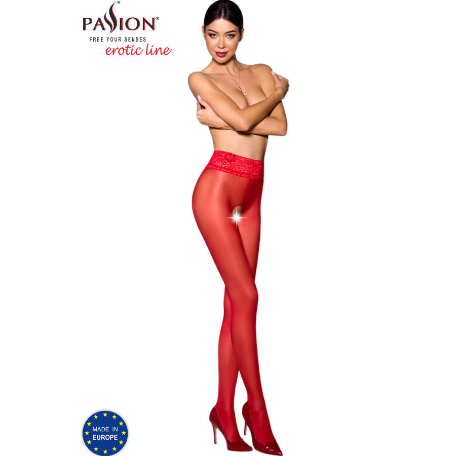 Tiopen 008 Collants Vermelhos 3/4 30 Den