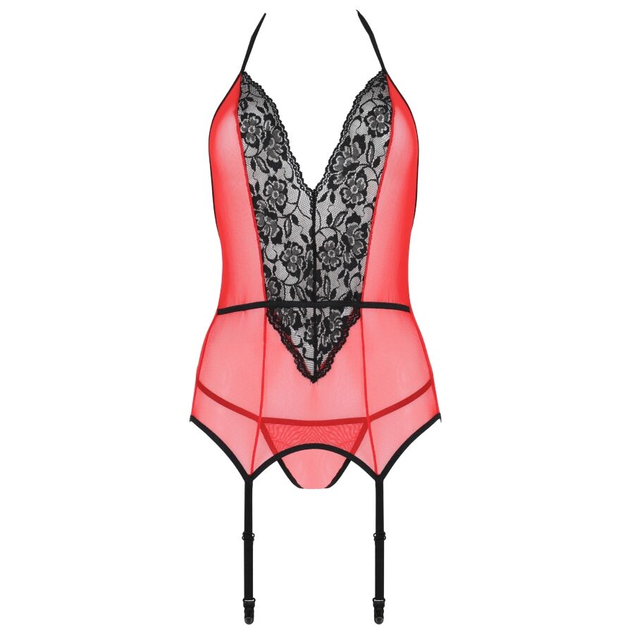 Corpete Vermelho Peonia S/M