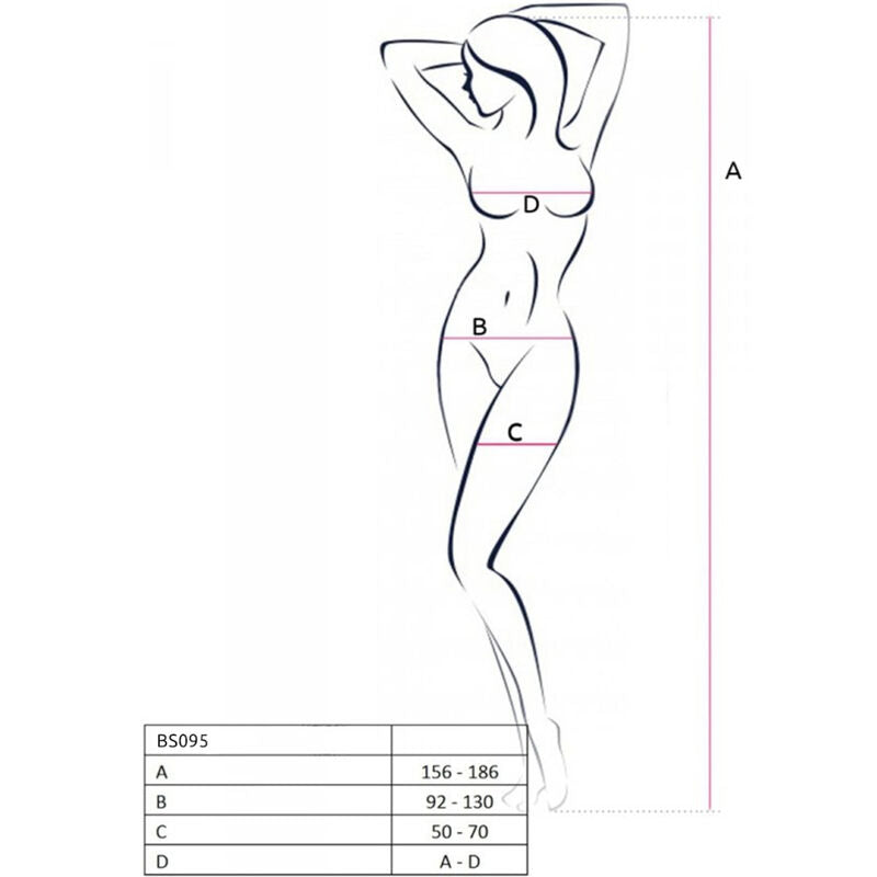 Red Seductive Fishnet Bodystocking