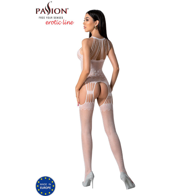 White Bodystocking BS095 One Size