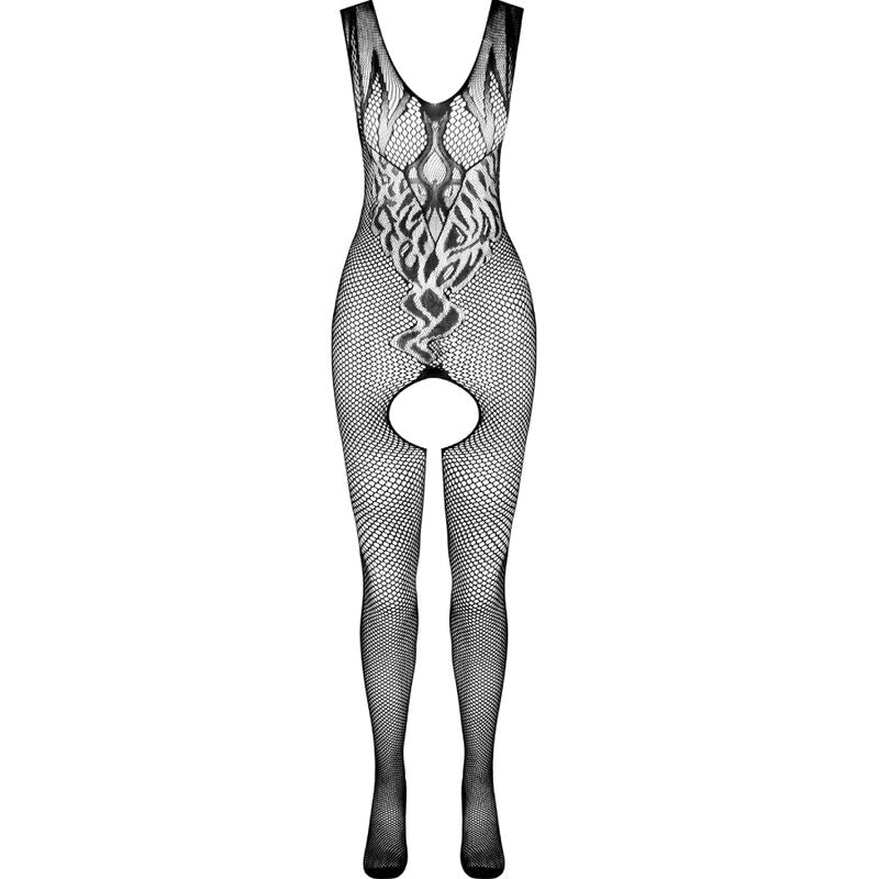 Black Bodystocking One Size BS098