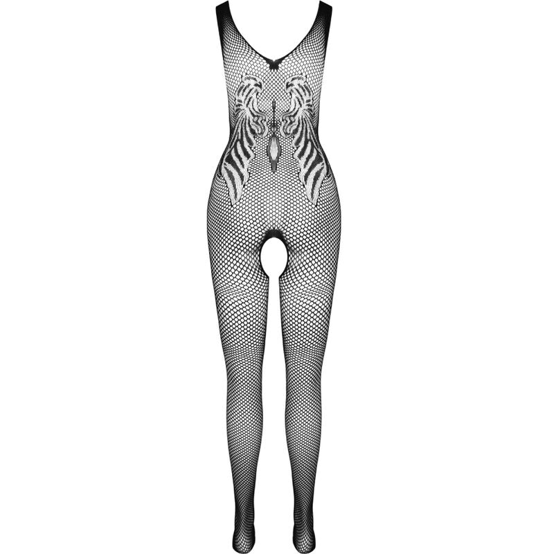 Black Bodystocking One Size BS098