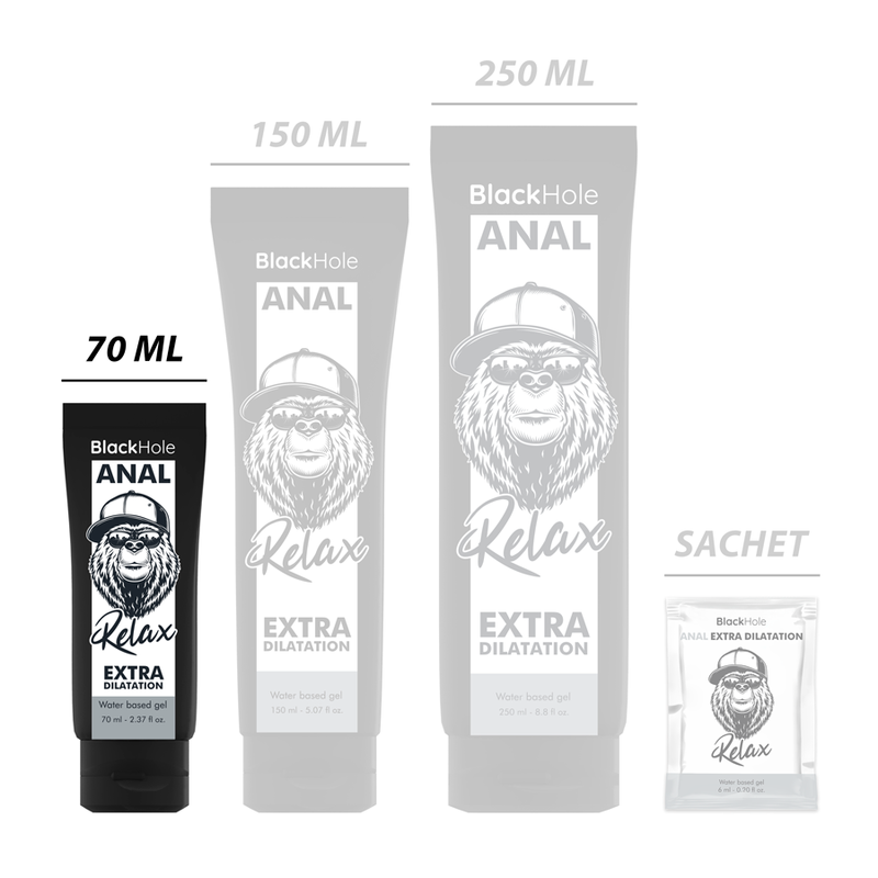 Gel Lubrificante Anal à Base de Água 70ml