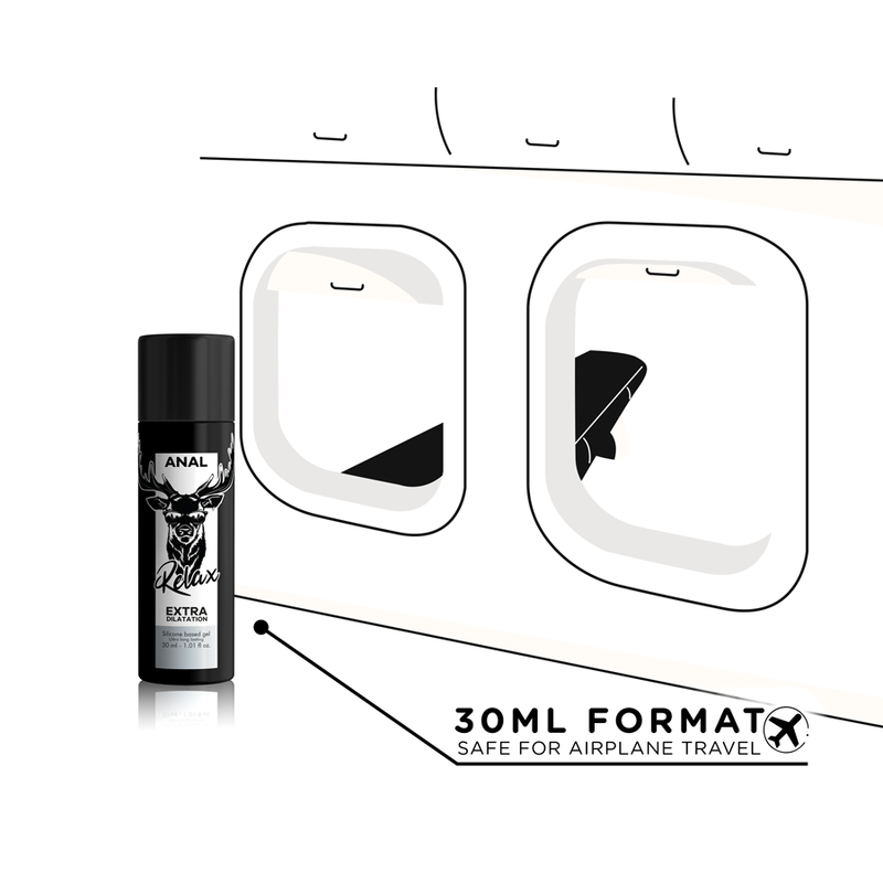 Lubrificante Anal de Gel de Silicone 30ml