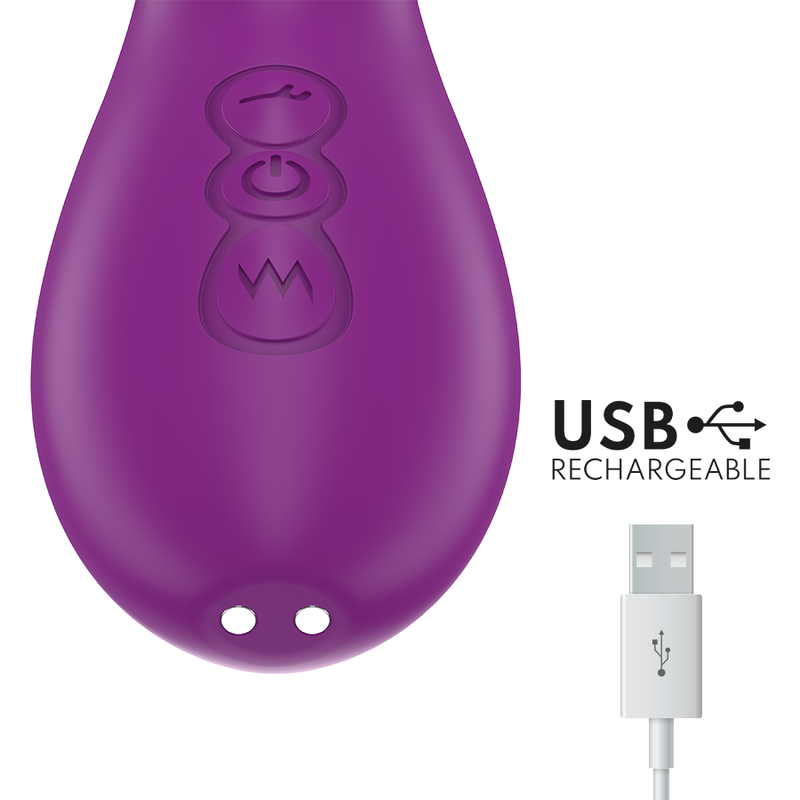 Ateneo Rechargeable Vibrator - 7 Modes