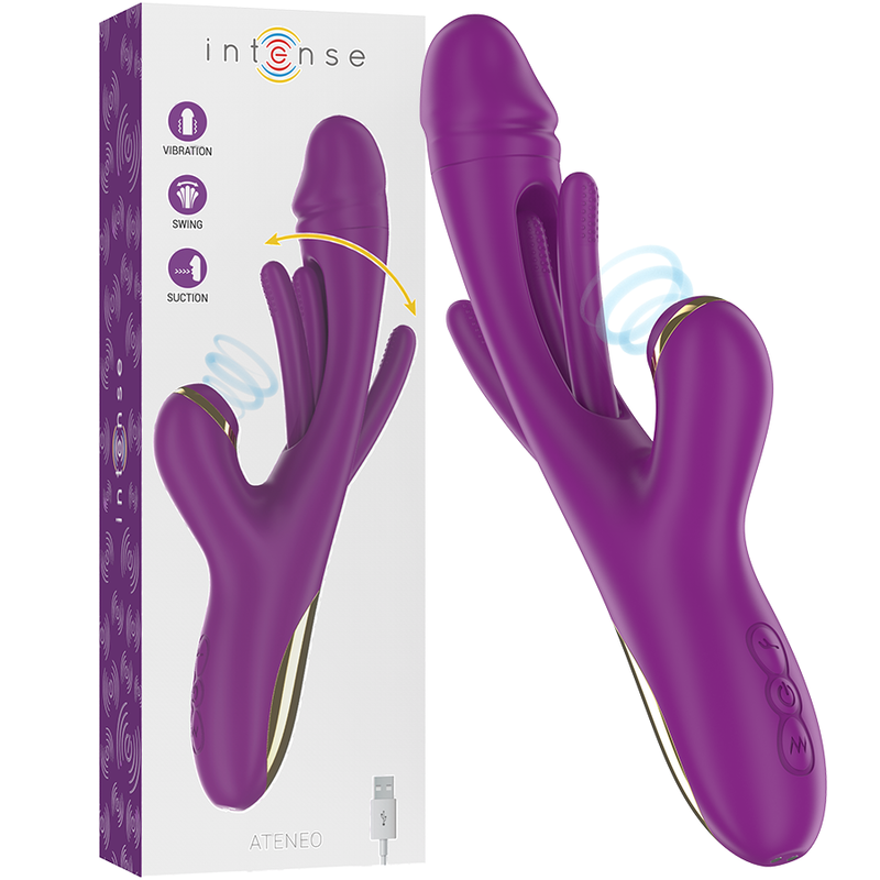 Ateneo Rechargeable Vibrator - 7 Modes