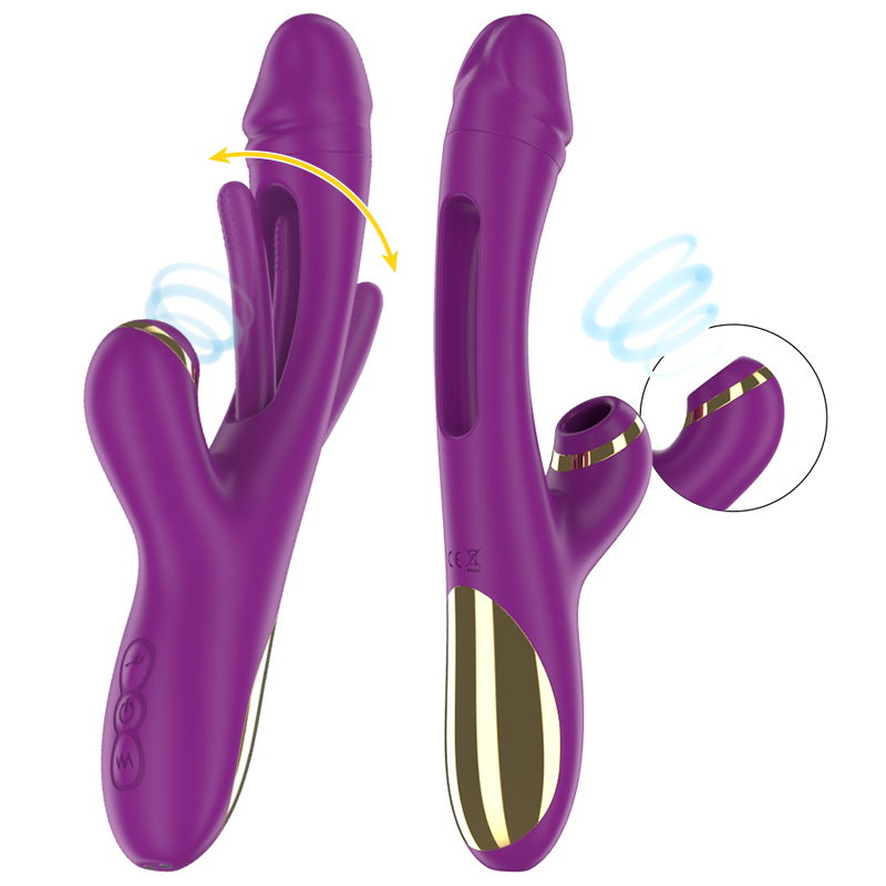Ateneo Rechargeable Vibrator - 7 Modes
