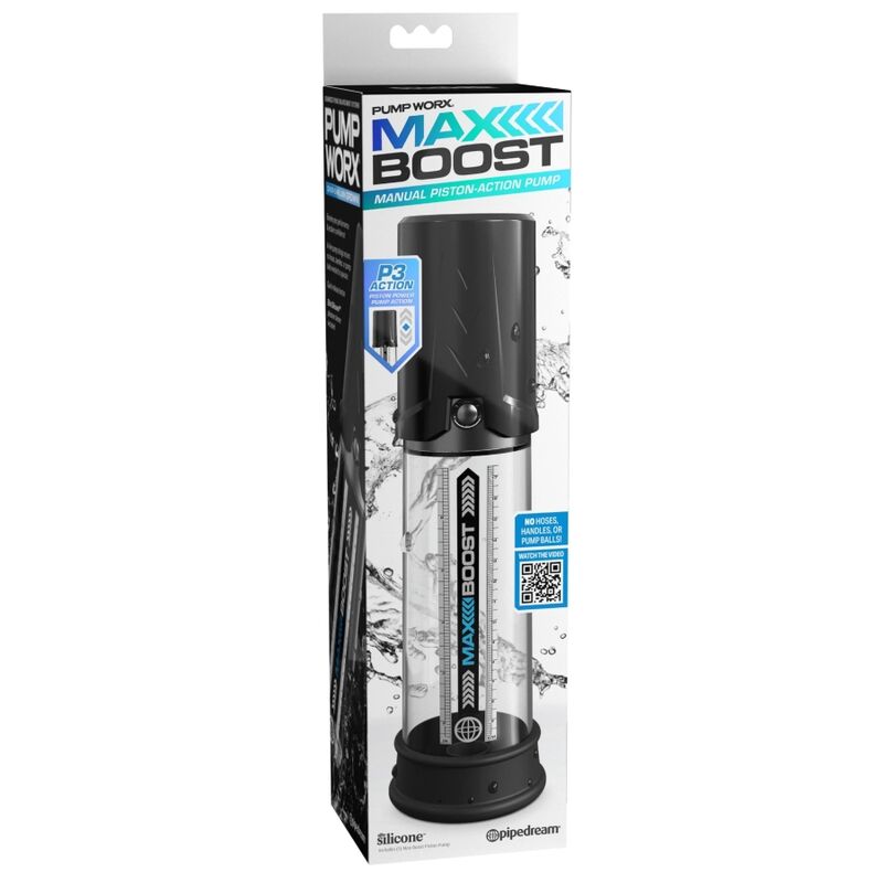 Juguete Sexual Max Boost Negro