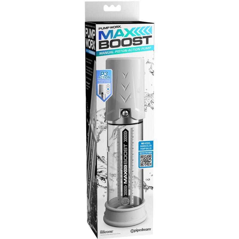 Brinquedo Sexual Max Boost Branco