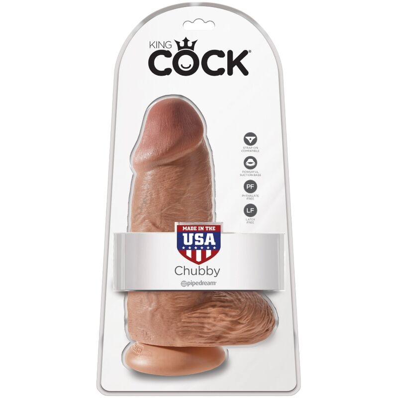 Chubby Caramel Realistic Penis 23 Cm