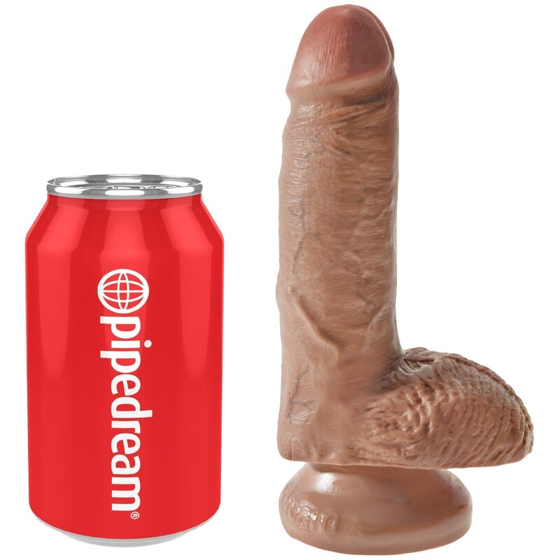 Caramel Realistic Dildo with Balls 13.2cm