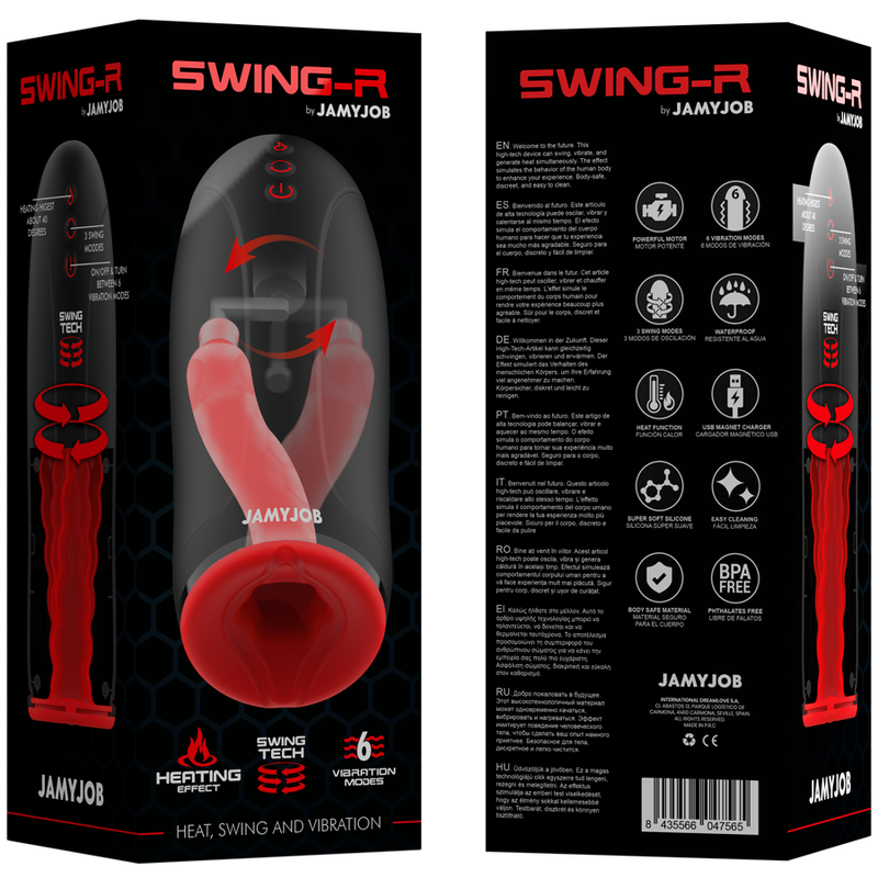 Swing-R Heating Vibrating Masturbator