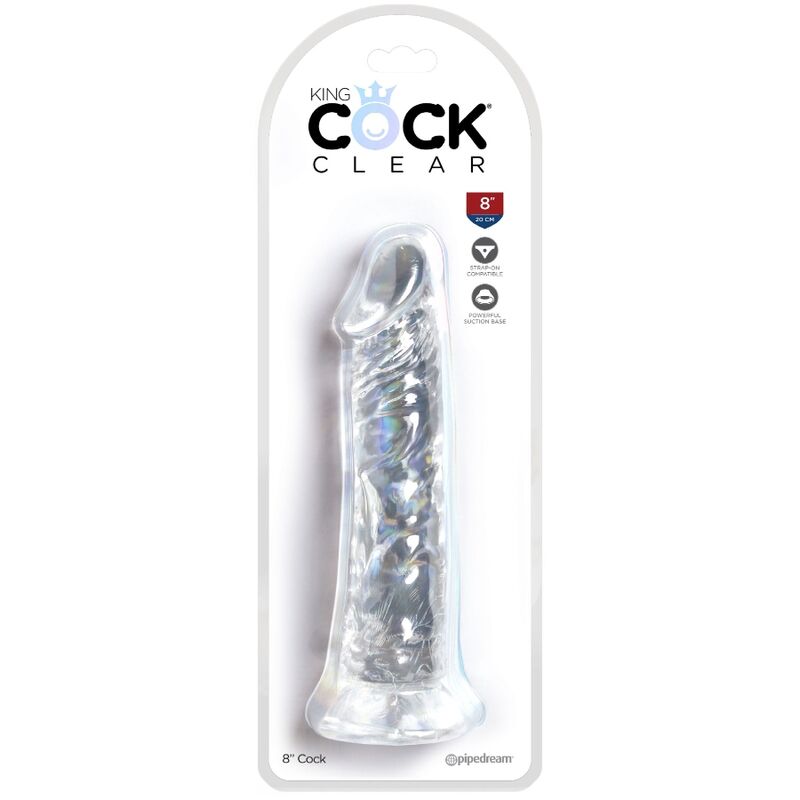 Clear Realistic Penis 19.7 Cm