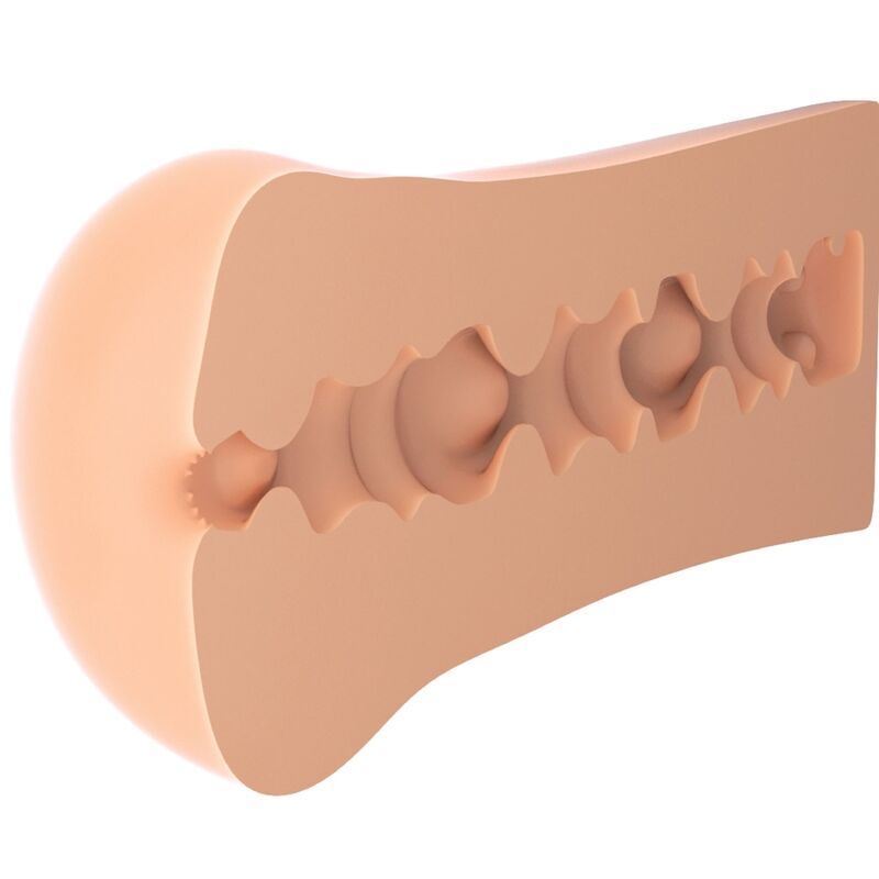 Realistic Dual Entry Vagina & Anal Toy