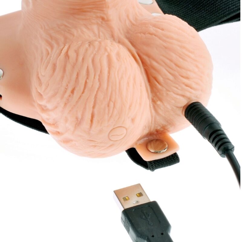 Pénis Realista Vibratório com Arnês Ajustável