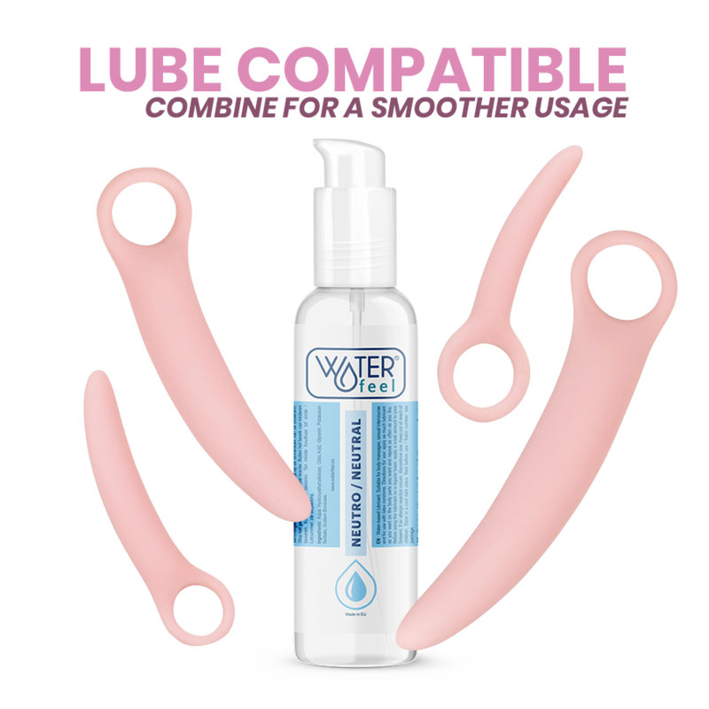 Conjunto de 5 Dilatadores de Silicona