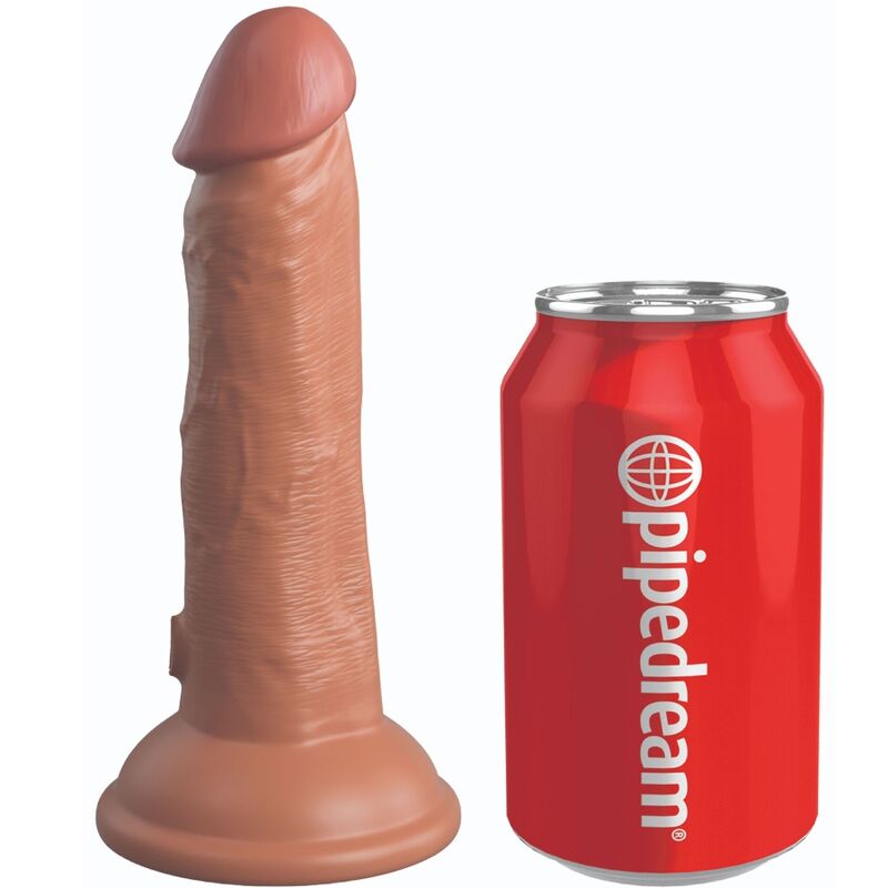 Elite Realistic Vibrating Silicone Dildo 15.2cm