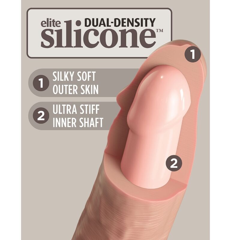 Elite 23cm Realistic Vibrating Dildo
