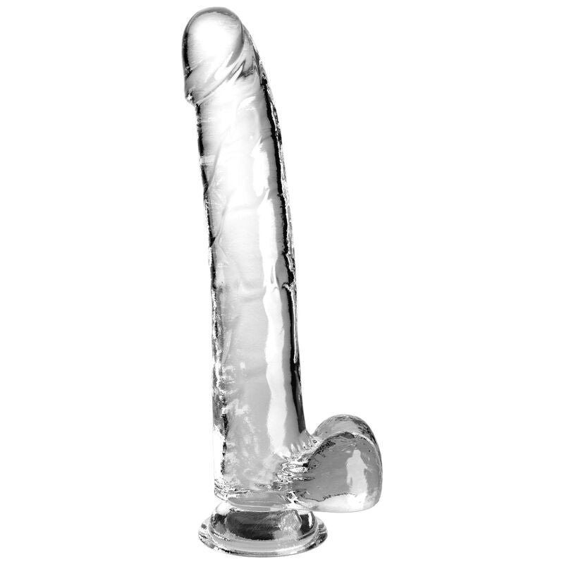 Crystal Clear Realistic Dildo, 24.8cm