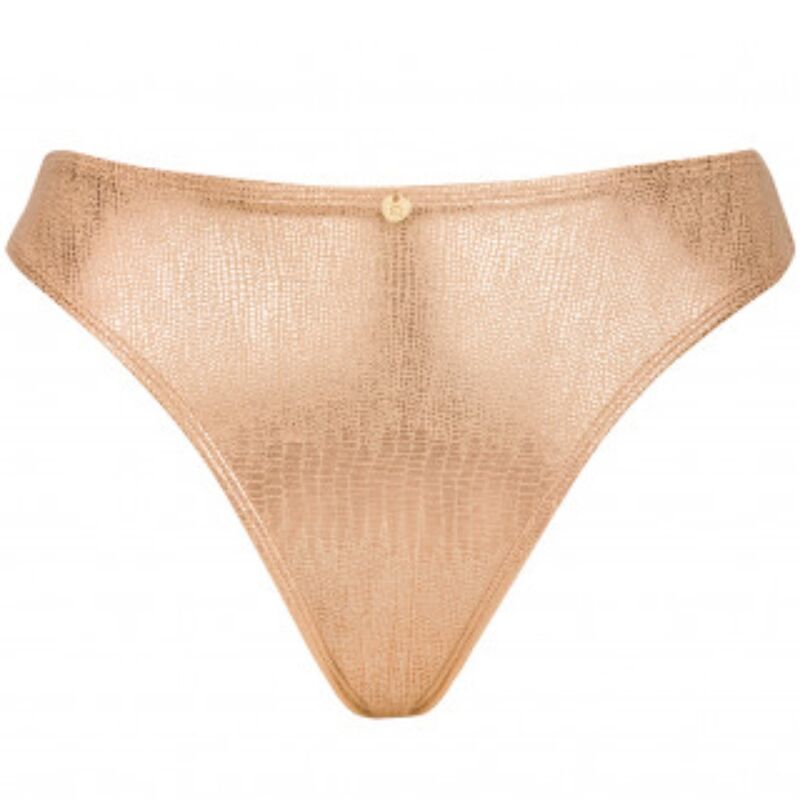 Braguitas de Lencería Sensual Filipines Doradas (M)