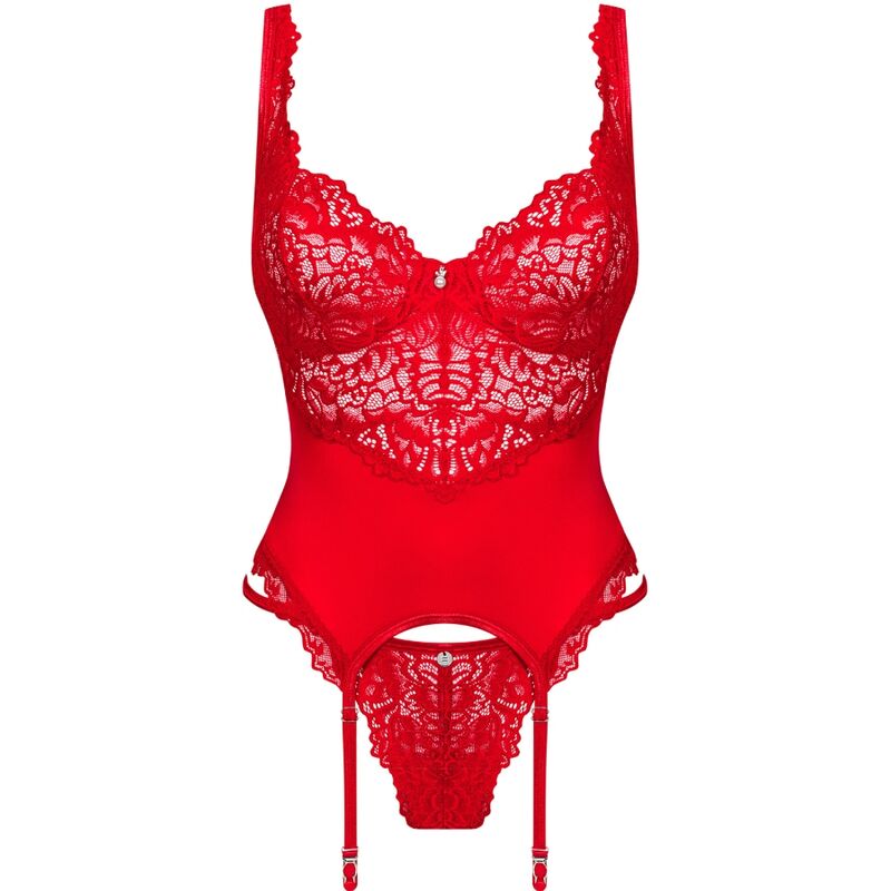 Conjunto de Corsé y Tanga Amor Cherris S/M