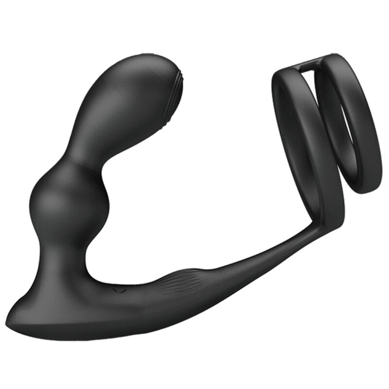 Marshall Vibrating Penis Ring with Remote Anal Plug