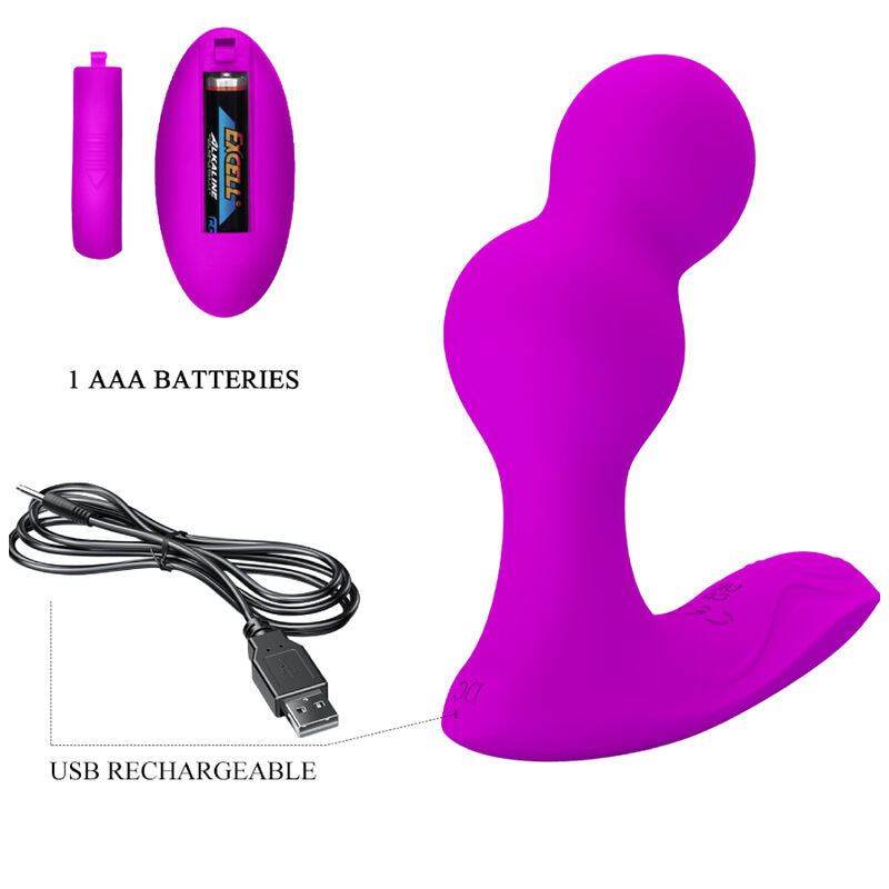 Terrance Remote Control Anal Vibrator