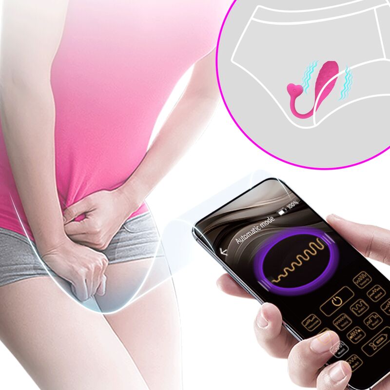 Ovo Vibratório Controlado por Aplicação